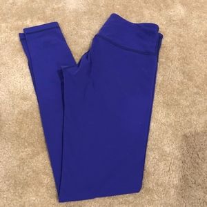 Lululemon Wunder Under Pant 6 Blue/Purple